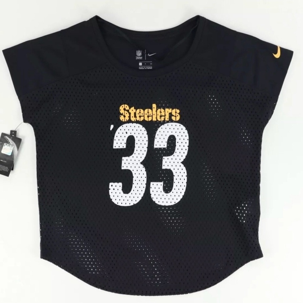 Nike Pittsburgh Black and Gold Steelers Jersey